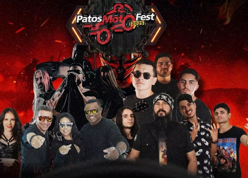 Patos Moto Fest 2025 promete agitar a Capital do Sertão com rock, gastronomia e encontro de motociclistas