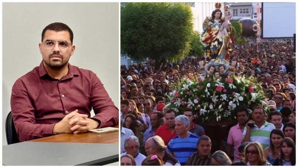 Secretário garante que obras do canteiro central não prejudicarão a Festa de Nossa Senhora da Guia, em Patos