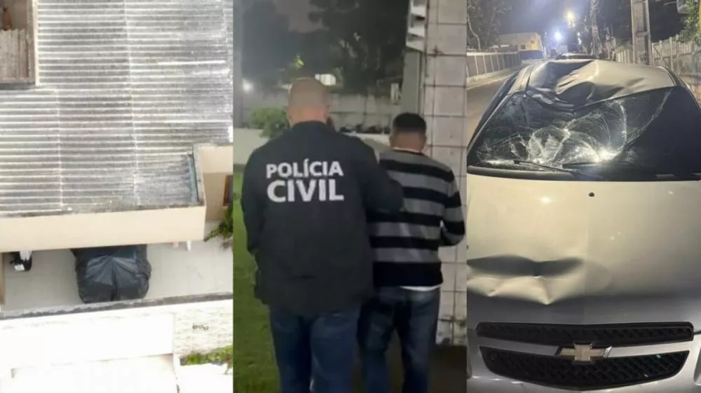 Na Paraíba: Motorista que atropelou ciclista e fugiu sem prestar socorro é preso em flagrante após tentar se esconder na casa do sogro