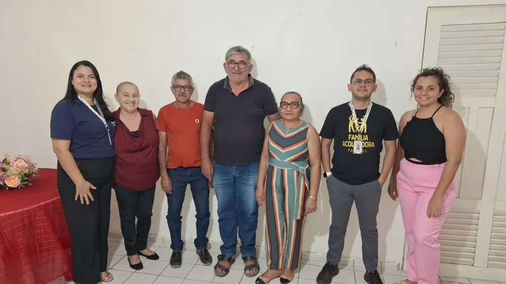 Duas famílias concluem o Curso de Formação do Programa Família Acolhedora na cidade de Santa Terezinha 