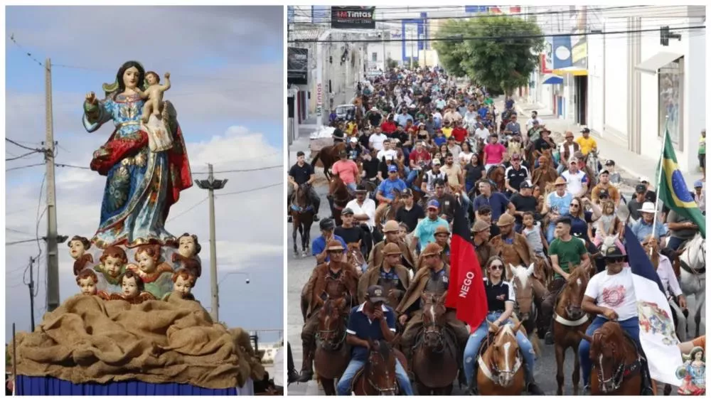 4ª Cavalgada é realizada em Patos e integra a programação da Festa de Nossa Senhora da Guia