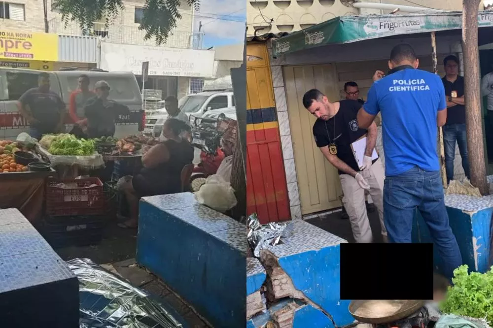 Homem é encontrado morto em frente ao Mercado Público de Patos