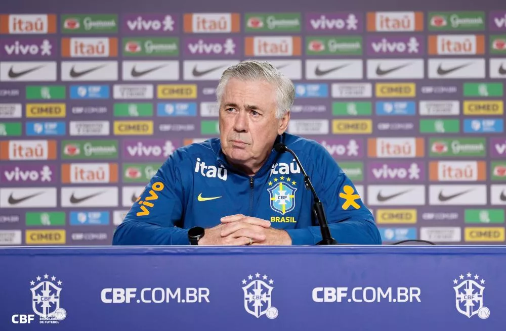 'Falta um pouco de qualidade': a análise sincera de Ancelotti sobre futebol brasileiro