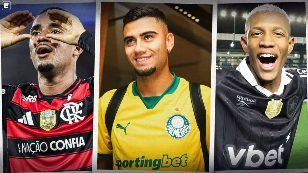 Juntos, Botafogo, Flamengo e Palmeiras investiram R$ 850 milhões em janela que chegou a R$ 1,2 bilhão