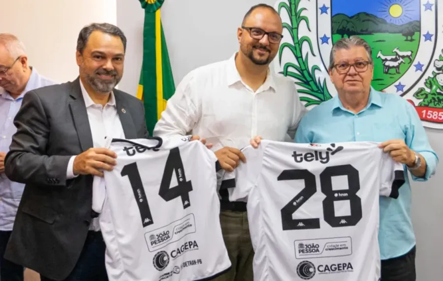 Governo renova patrocínio da Cagepa com Botafogo-PB, Sousa e Treze