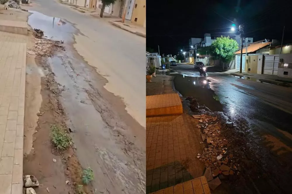 Morador relata transtornos com esgoto a céu aberto no bairro Salgadinho, em Patos, há mais de 1 ano