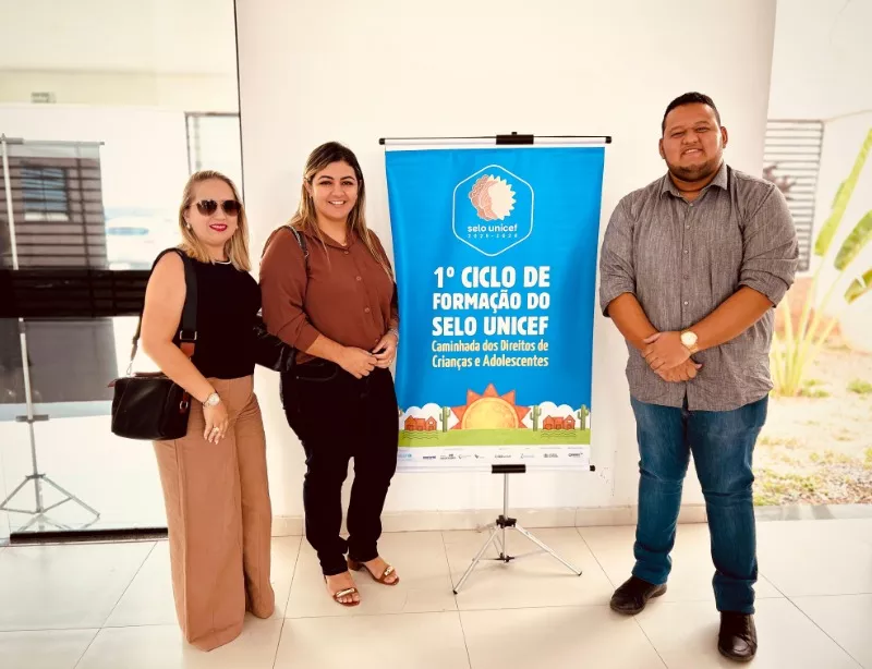 Município de Catingueira participa de ciclo de formação do Selo UNICEF