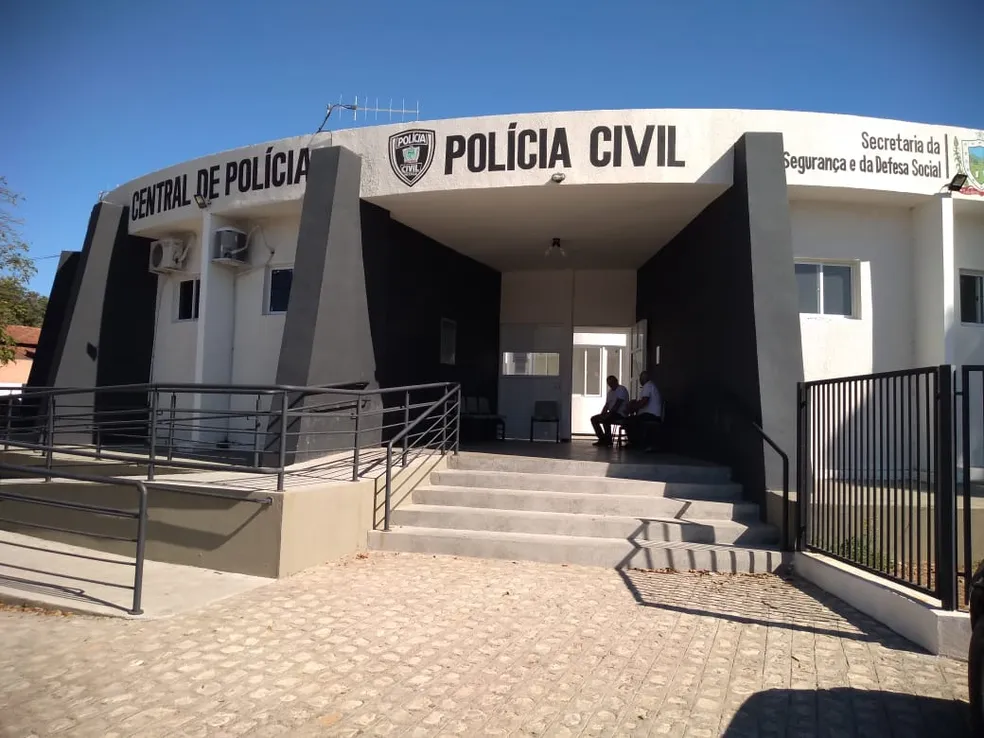 Central de Polícia de Cajazeiras — Foto: Beto Silva/TV Paraíba