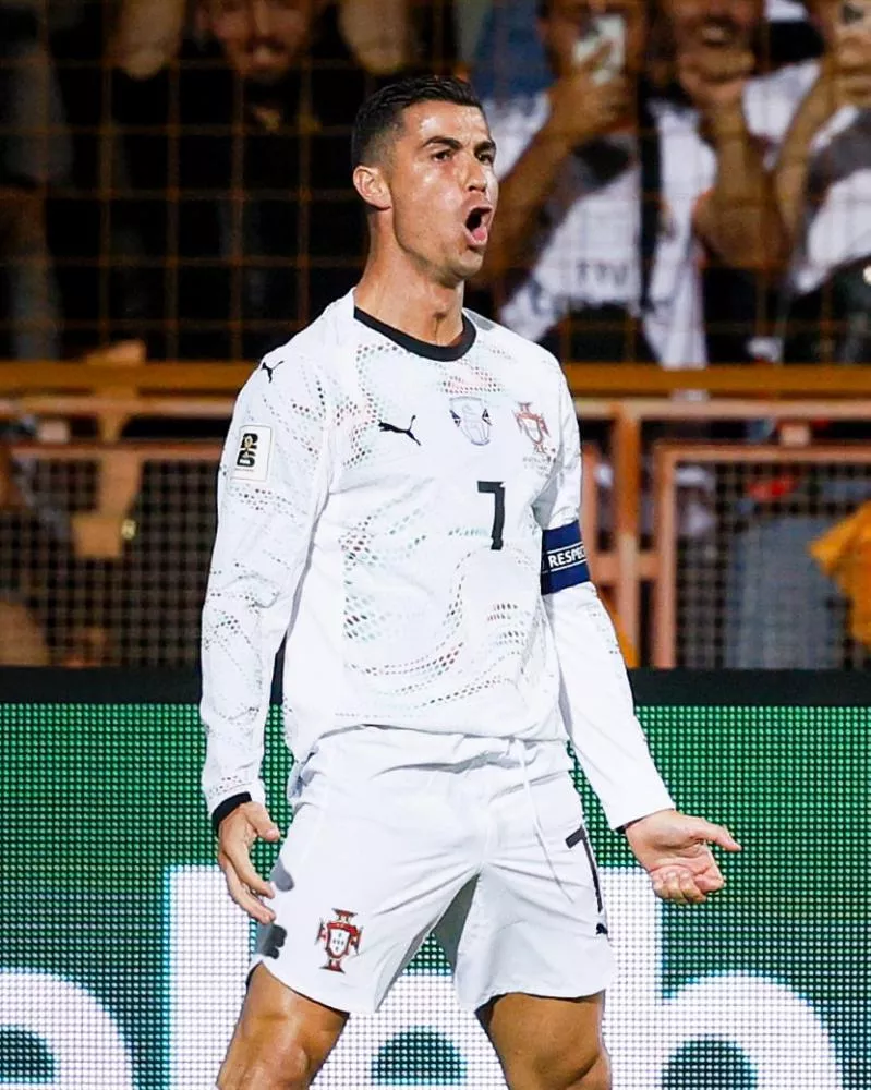 Cristiano Ronaldo destrói com dois gols, e Portugal goleia Armênia em jogo com homenagens a Jota