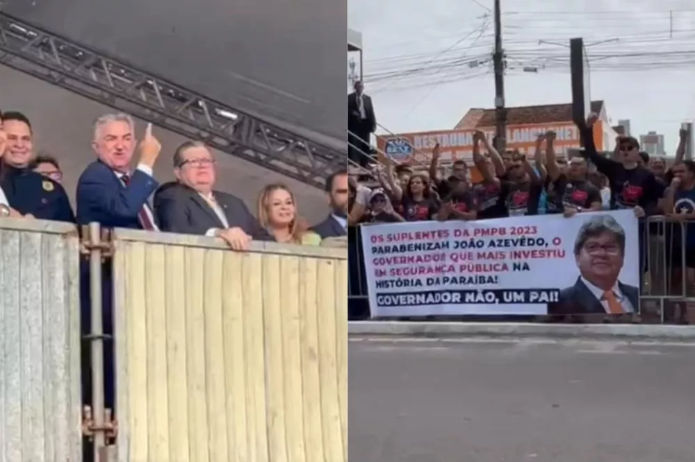 Durante desfile de 7 de Setembro, João Azevêdo indica possível convocação de nova turma da PMPB