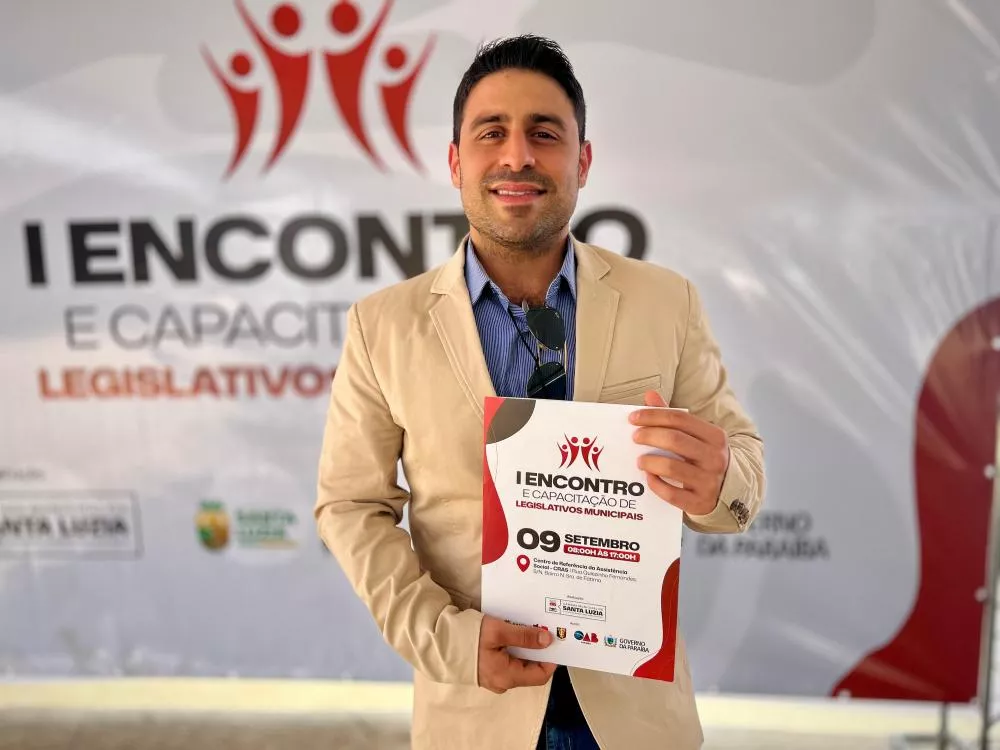Vereador Dr. Moizés Segundo participa de encontro de capacitação legislativa em Santa Luzia