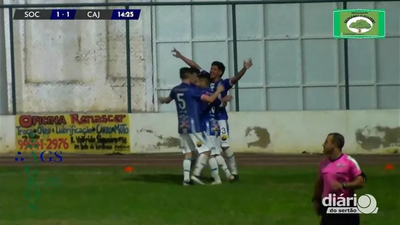 Em jogaço com seis gols, Atlético empata com o Serrano em Monteiro e se mantém na ponta da tabela