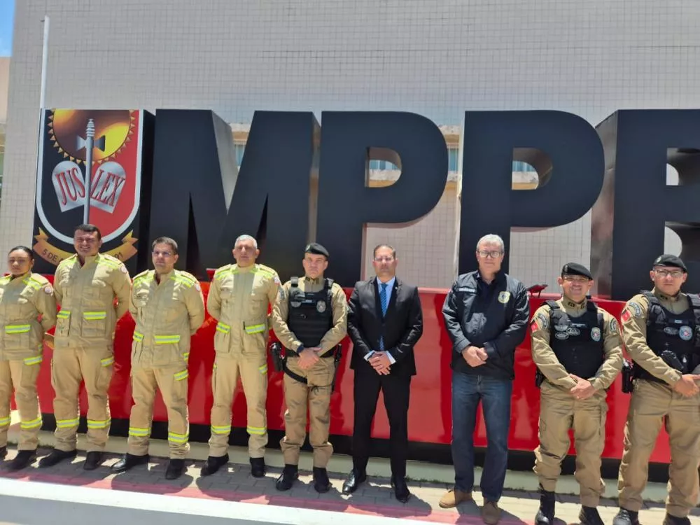 Forças de Segurança se reúnem com novo promotor da Vara de Execuções Penais de Patos e fortalecem integração