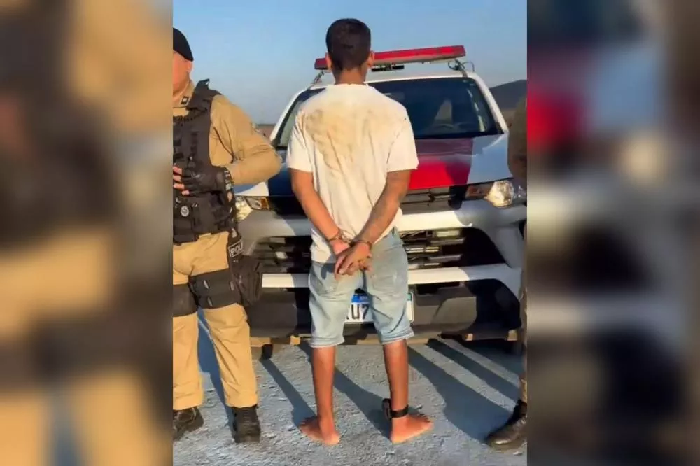 Polícia Militar prende em flagrante acusado de assaltar farmácia em Igaracy