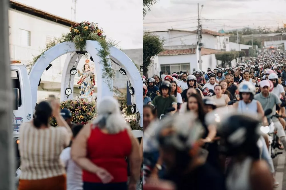 Abertura da Festa de Nossa Senhora da Guia reúne multidão em Patos; confira