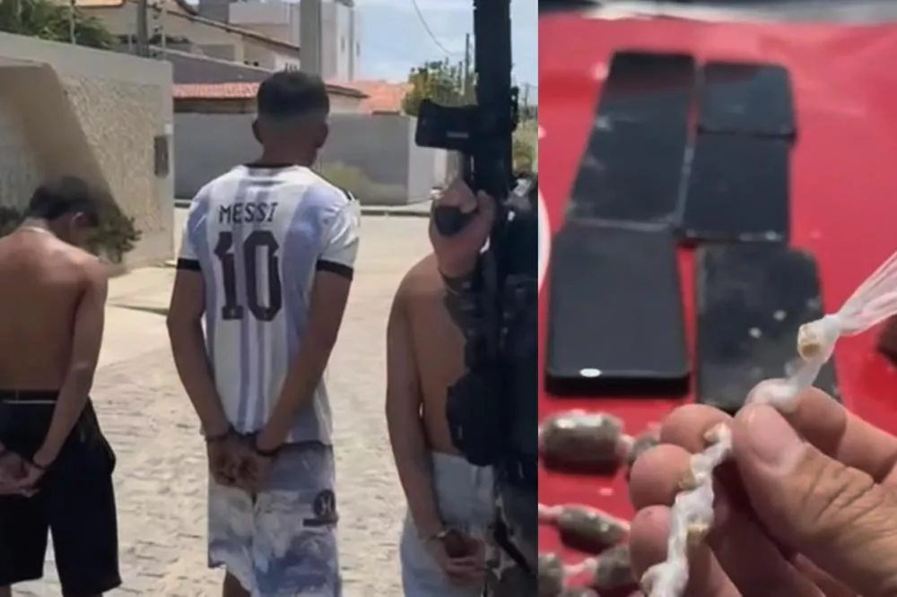 Ação conjunta das polícias prende trio e apreende drogas e dinheiro em Itaporanga