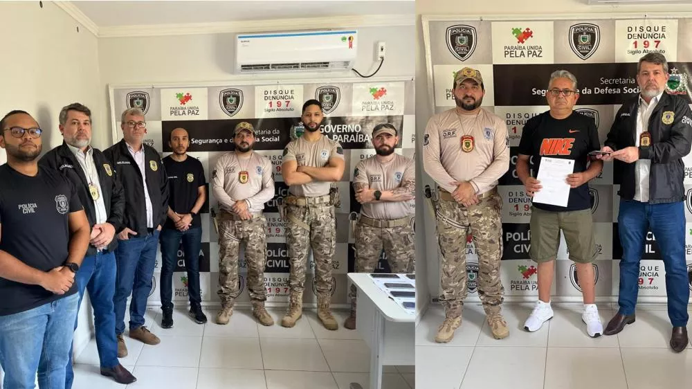 Polícia Civil devolve celulares recuperados em nova etapa da Operação Recupera, em Patos