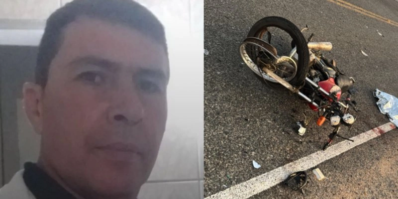 Acidente deixa motociclista morto na saída de Itaporanga para Boa Ventura