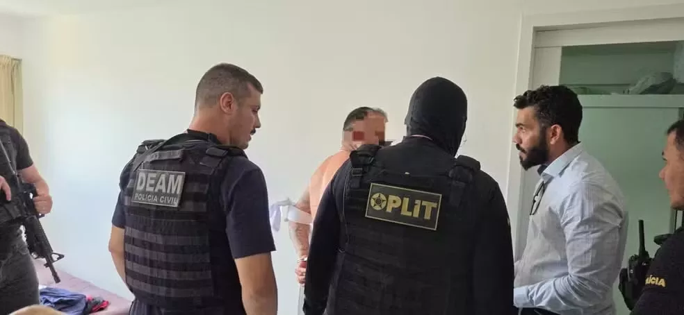 Polícia Civil prende em Maceió homem acusado de tentativa de feminicídio contra influenciadora na Paraíba