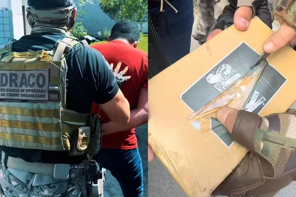 DRACO prende motorista de aplicativo transportando cocaína na BR-230, em Campina Grande