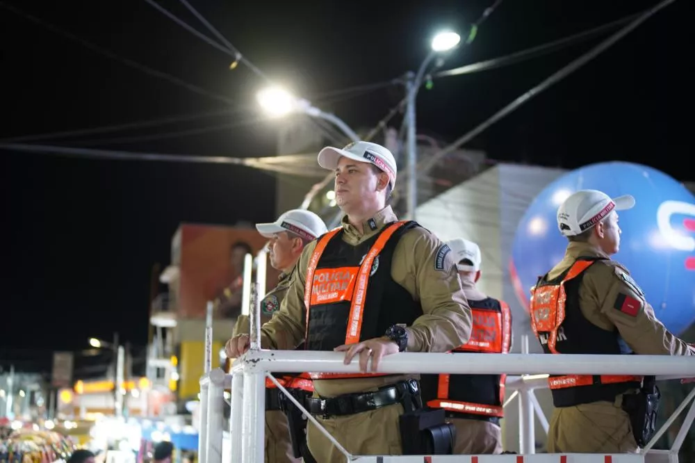 Polícia Militar garante segurança durante a Festa de Nossa Senhora da Guia, em Patos