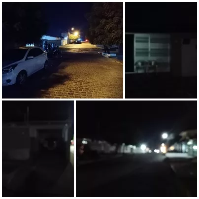 Moradores do bairro Santo Antônio, em Patos-PB, estão sem energia elétrica desde a tarde desta quinta e aguardam equipe técnica da Energisa