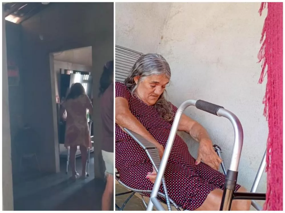 Família faz apelo urgente por ajuda para idosa debilitada no Sertão da Paraíba