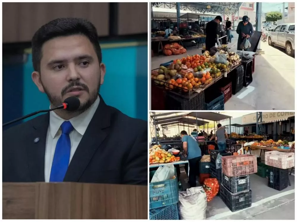 Vereador Maikon Minervino comenta novo espaço dos feirantes de frutas em Patos e rebate críticas