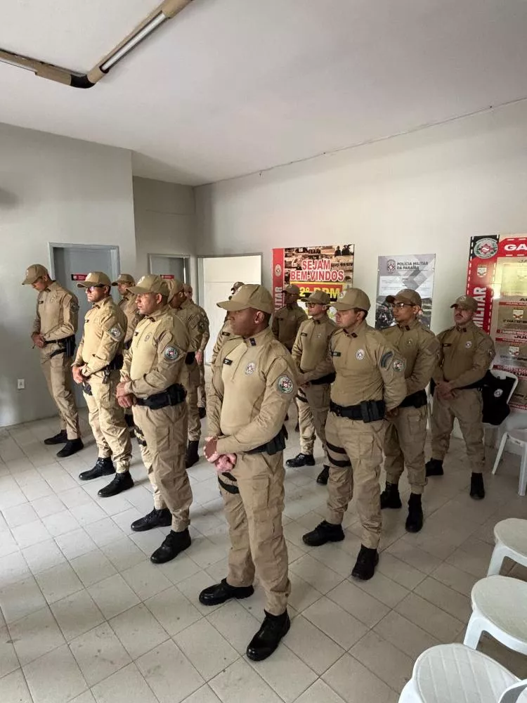 12º BPM recebe reforço com chegada de 15 novos soldados à região