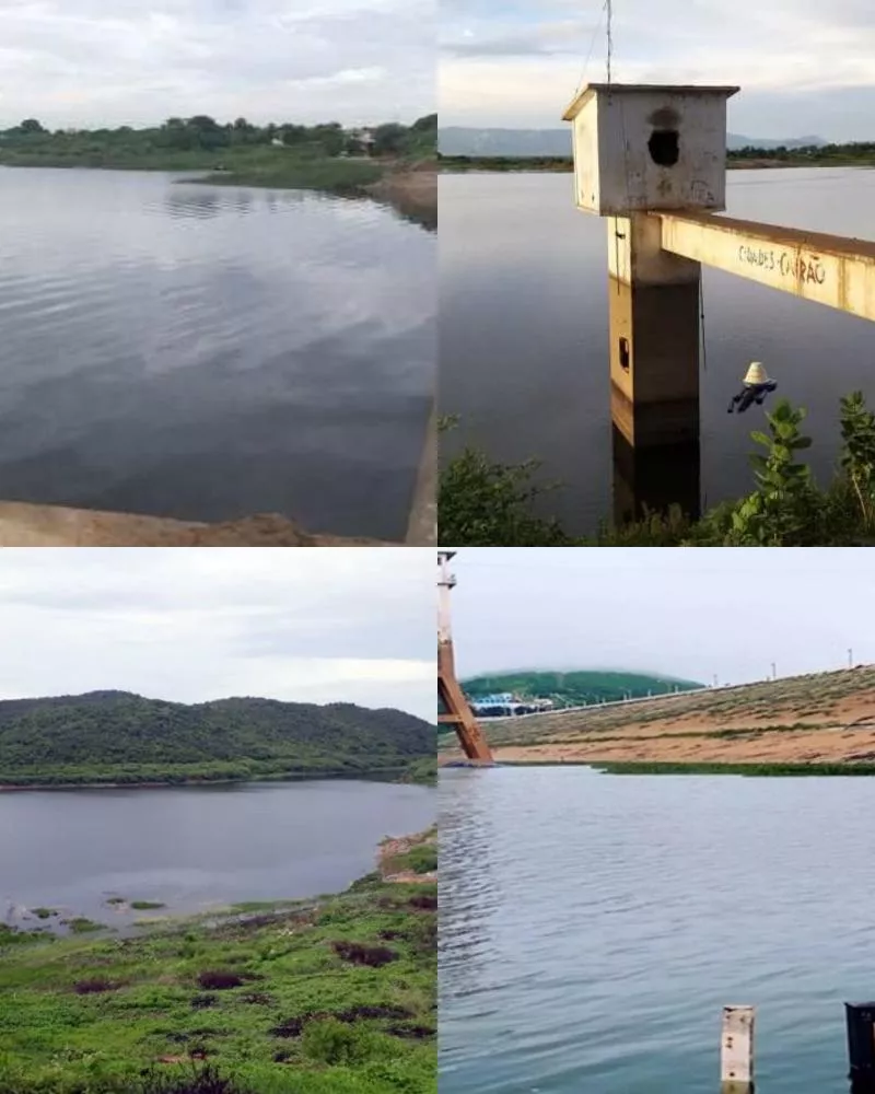 Mananciais que abastecem Patos e outros municípios do Sertão continuam sofrendo redução no volume de água, e alguns já estão em estado crítico