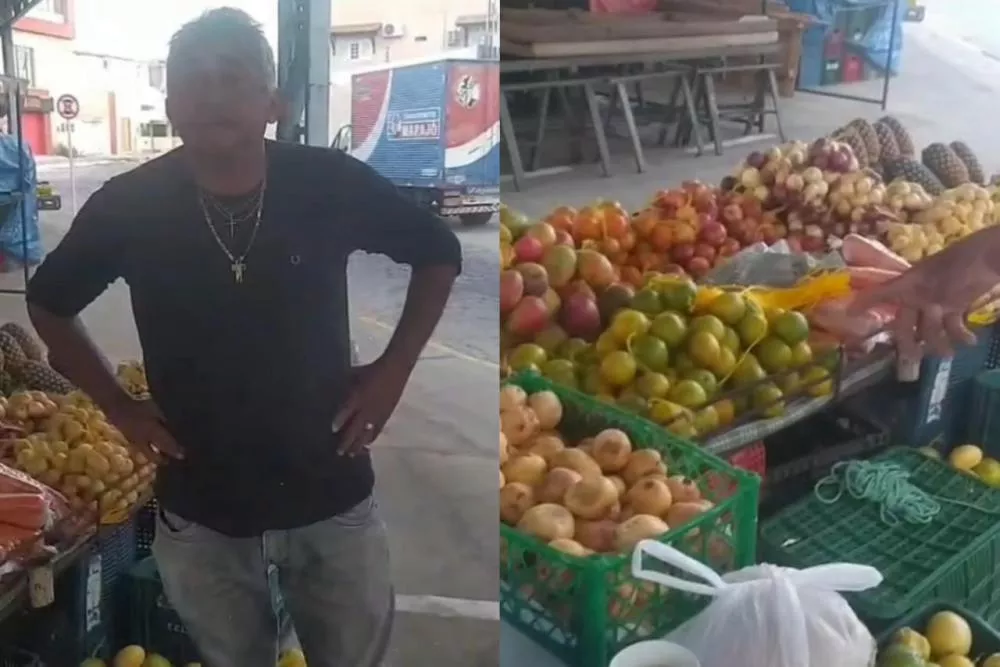 Comerciante relata dificuldades nas vendas após realocação de feirantes no Centro de Patos