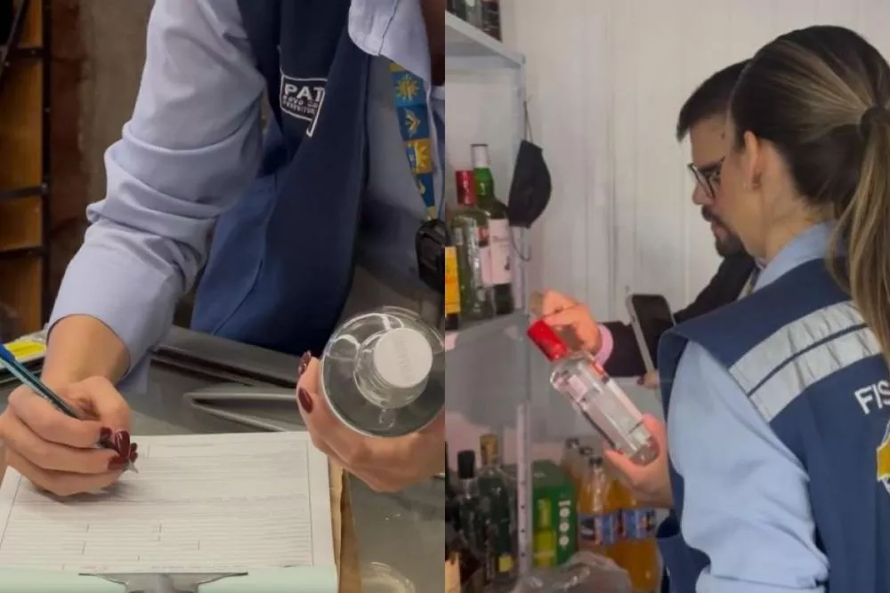 Bebidas com indícios de adulteração são apreendidas em Patos durante operação realizada pelo Procon