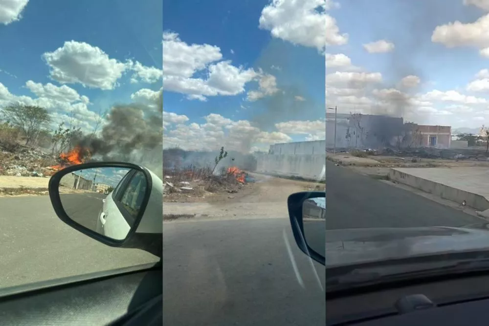 Morador denunciam incêndios criminosos recorrentes no Bairro Maternidade, em Patos