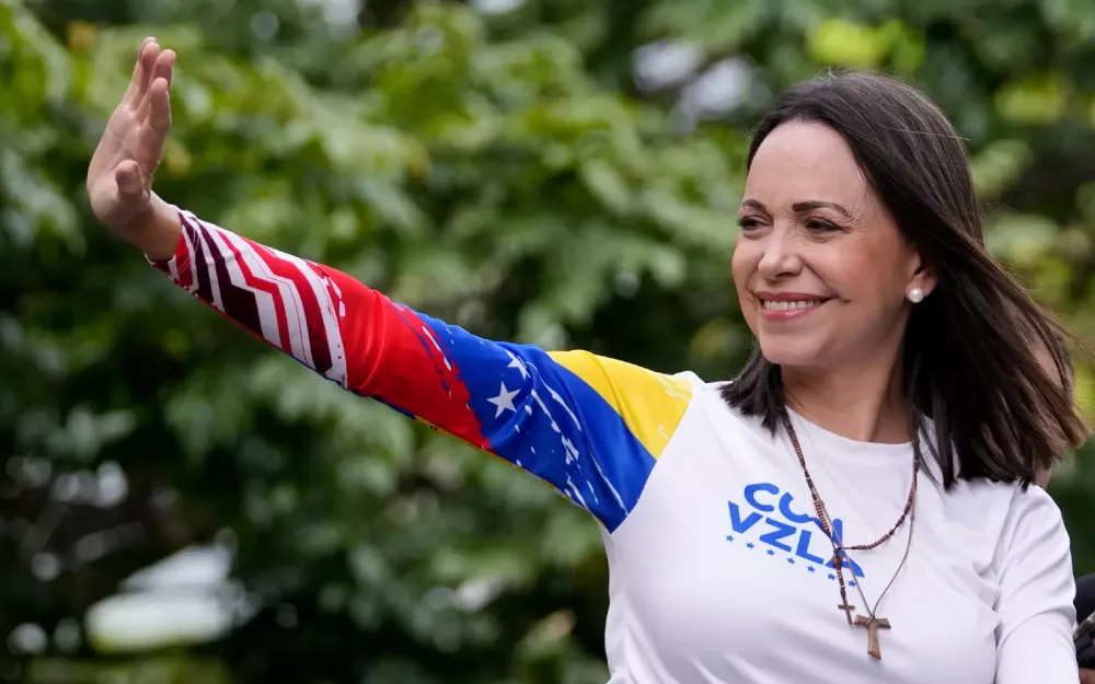 Líder da oposição na Venezuela, María Corina Machado recebe o Nobel da Paz por atuação em favor da democracia e no combate à ditadura