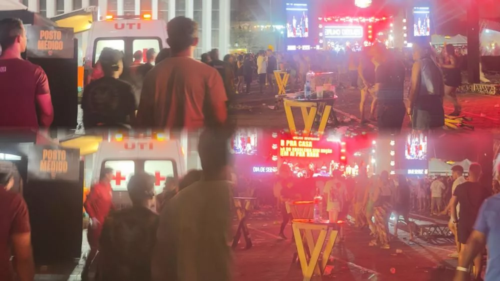 Confusão durante show de pagode em João Pessoa deixa feridos após tiroteio