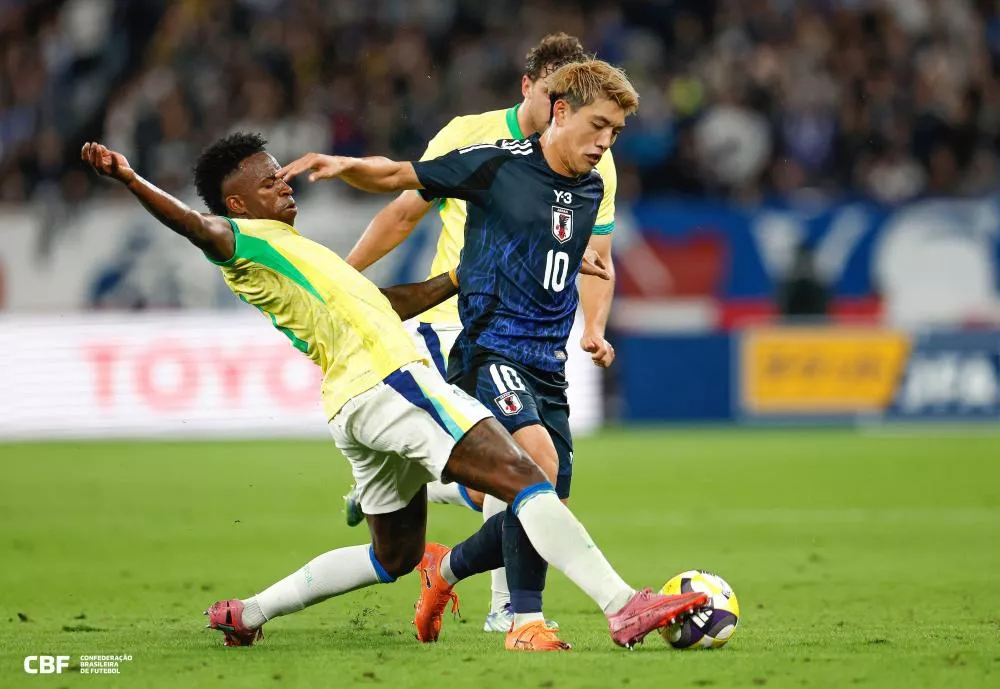 Fabrício Bruno comete falhas, Brasil sofre virada e perde para o Japão pela primeira vez na história