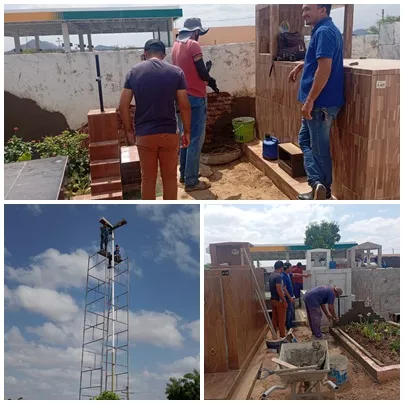 Prefeitura de Patos atende a mais um requerimento do vereador Galeguinho e realiza limpeza no cemitério de Santa Gertrudes