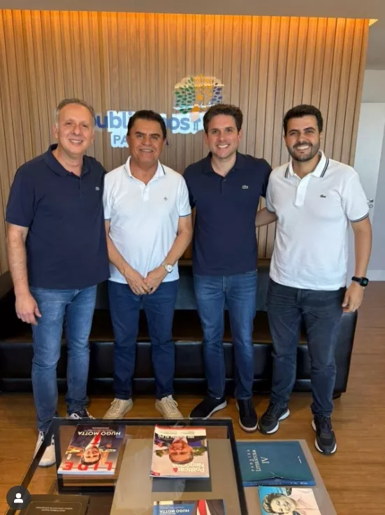 Hugo Motta intensifica articulações para apoiar Lucas Ribeiro ao Governo da Paraíba em 2026