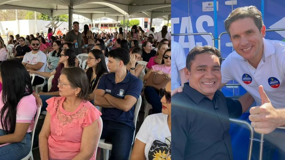 Vereador Junior Contigo acompanha início dos atendimentos da Carreta da Saúde da Mulher em Patos