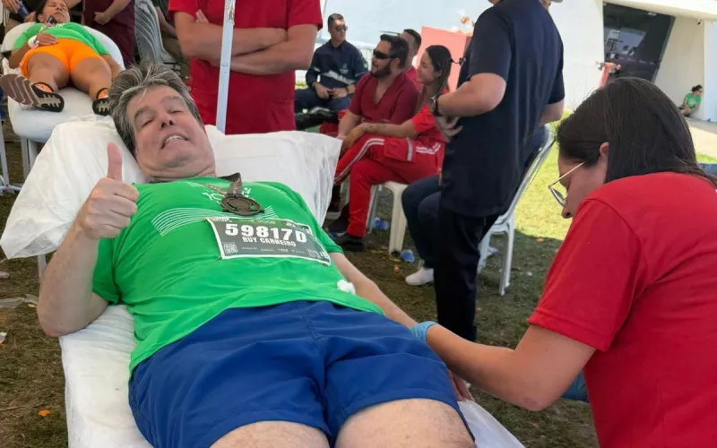 Deputado Ruy Carneiro passa mal e desmaia durante corrida em João Pessoa; parlamentar passa bem