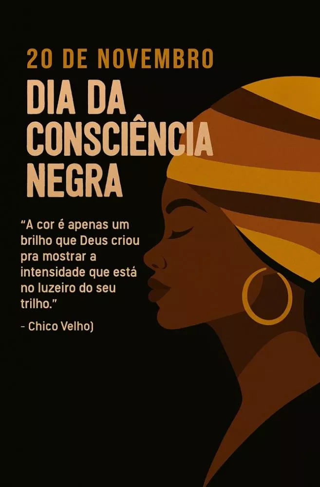 Poeta Chico Velho homenageia o Dia da Consciência Negra com poesia enviada ao Patosonline.com