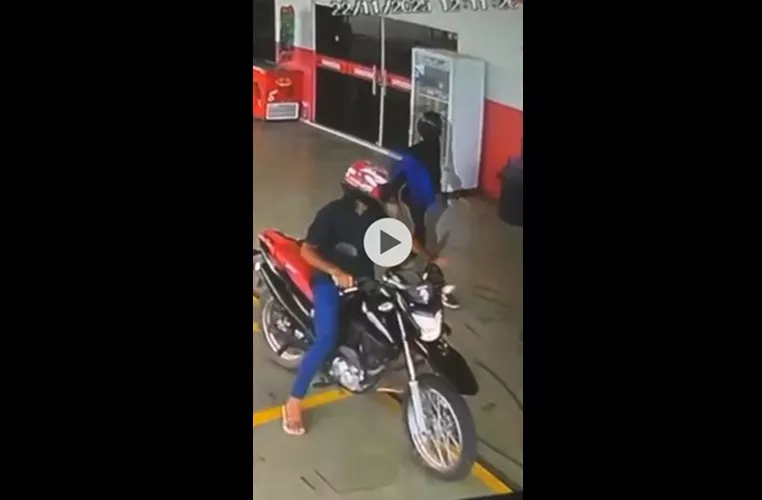 Posto de combustíveis é assaltado por dupla armada, no Sertão