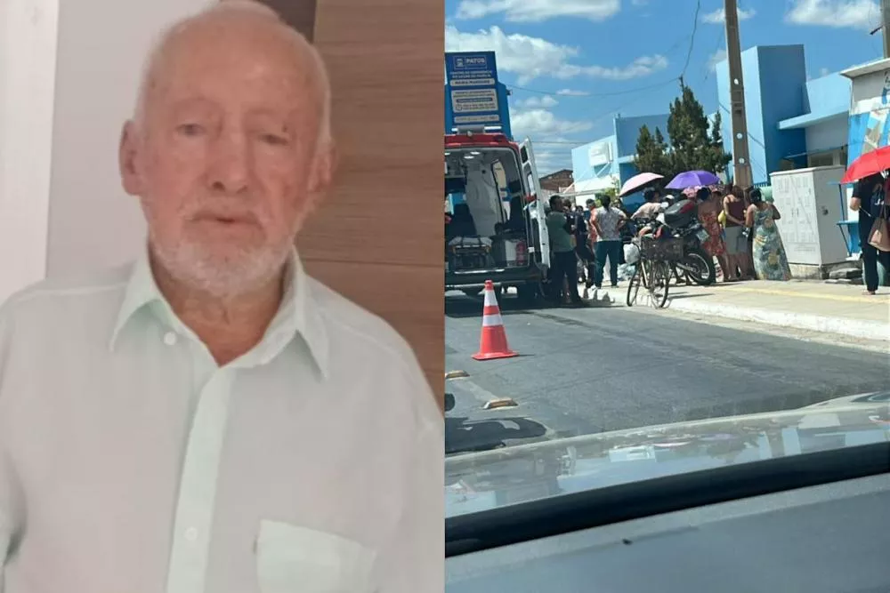 Idoso de 84 anos morre após infarto enquanto caminhava no bairro Jatobá, em Patos