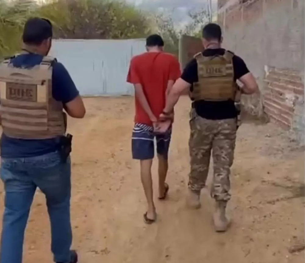 Suspeito de dois homicídios e uma tentativa de assassinato é preso pela DHE em Patos