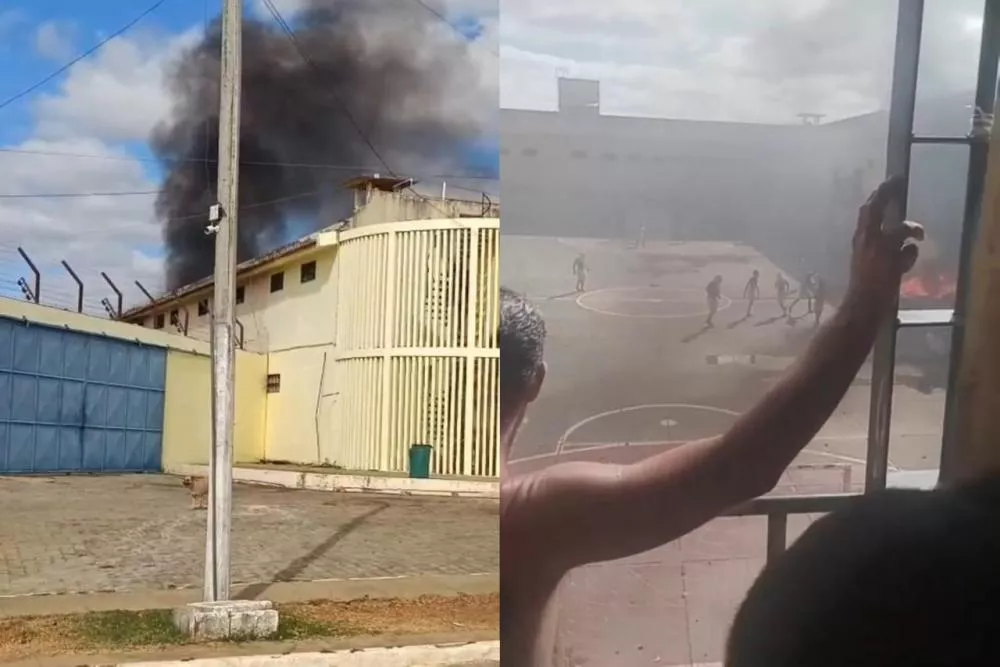 Princípio de rebelião é registrado na Penitenciária Romero Nóbrega, em Patos, nesta quarta-feira (10)
