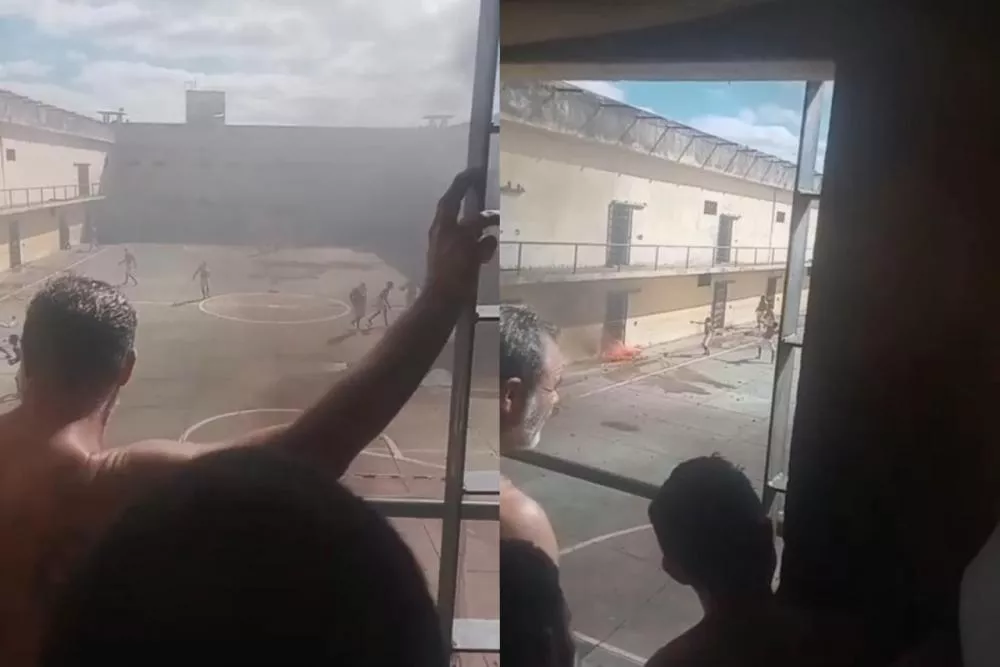 Seap confirma tumulto entre presos no Presídio Romero Nóbrega, em Patos, e afima que situação foi controlada; comandante do 3º BPM detalha ocorrência