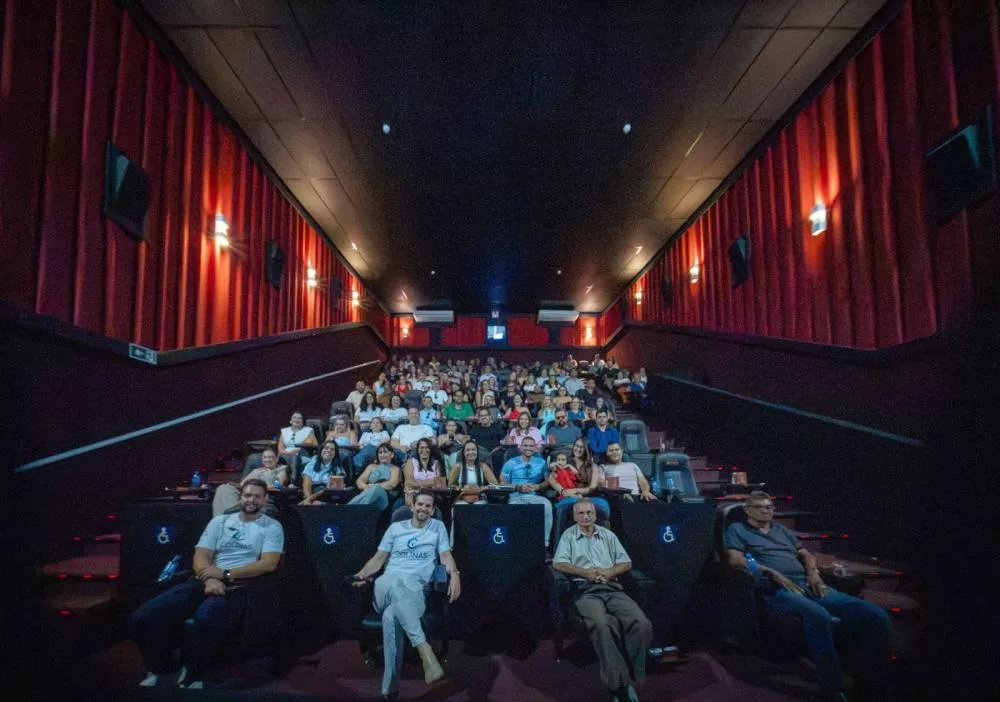 Evento foi realizado no cinema do Patos Shopping - Foto: Reprodução