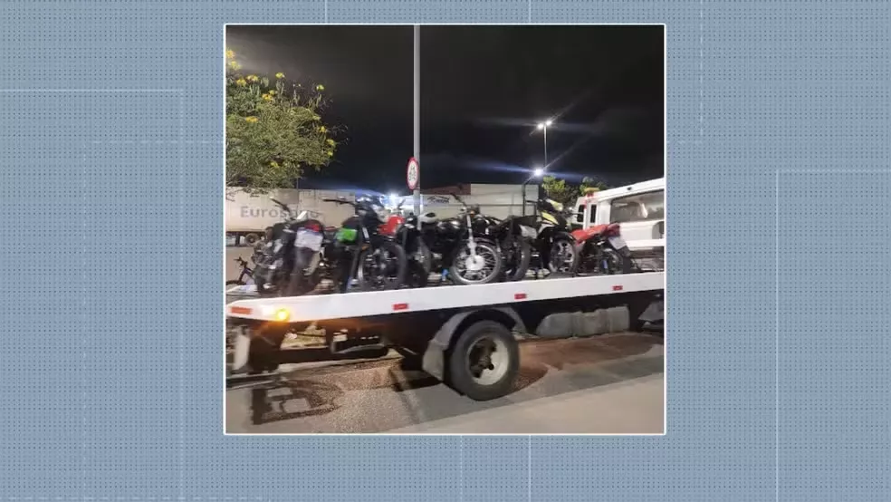 Operação autua mais de 160 veículos por fazer 'rolezinho' em Campina Grande e apreende cerca de 40 motos