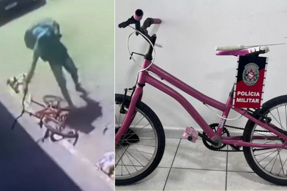 Resposta rápida: Polícia Militar recupera bicicleta furtada de criança e conduz suspeito à delegacia em Patos