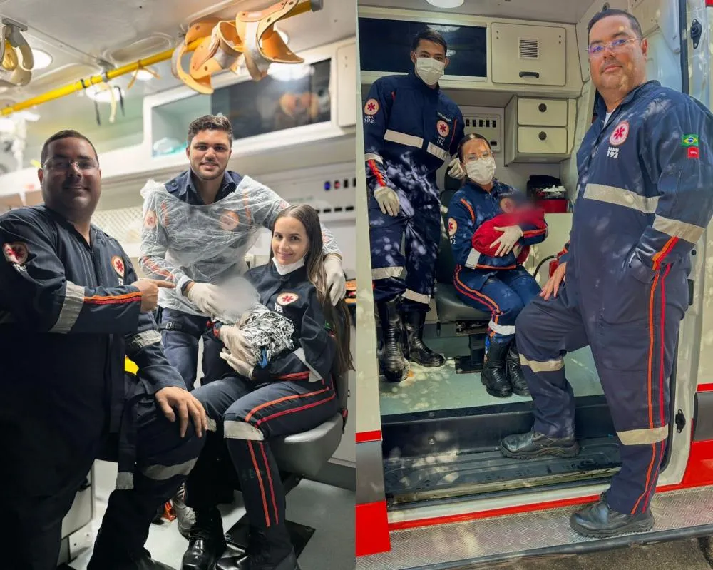 Equipes do SAMU realizam dois partos dentro de ambulância em menos de uma semana em Desterro